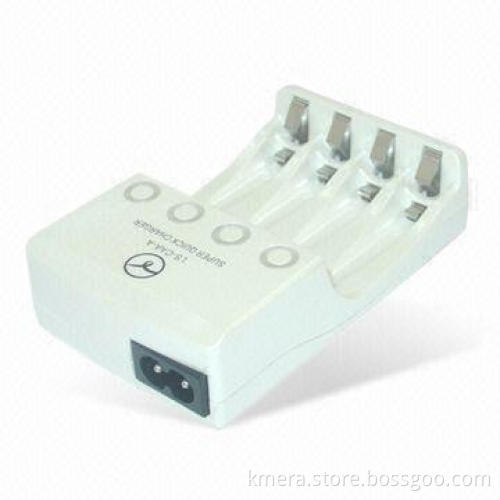 Camera Battery Charger with 240V AC Voltage, CCC, FCC and CB Approvals